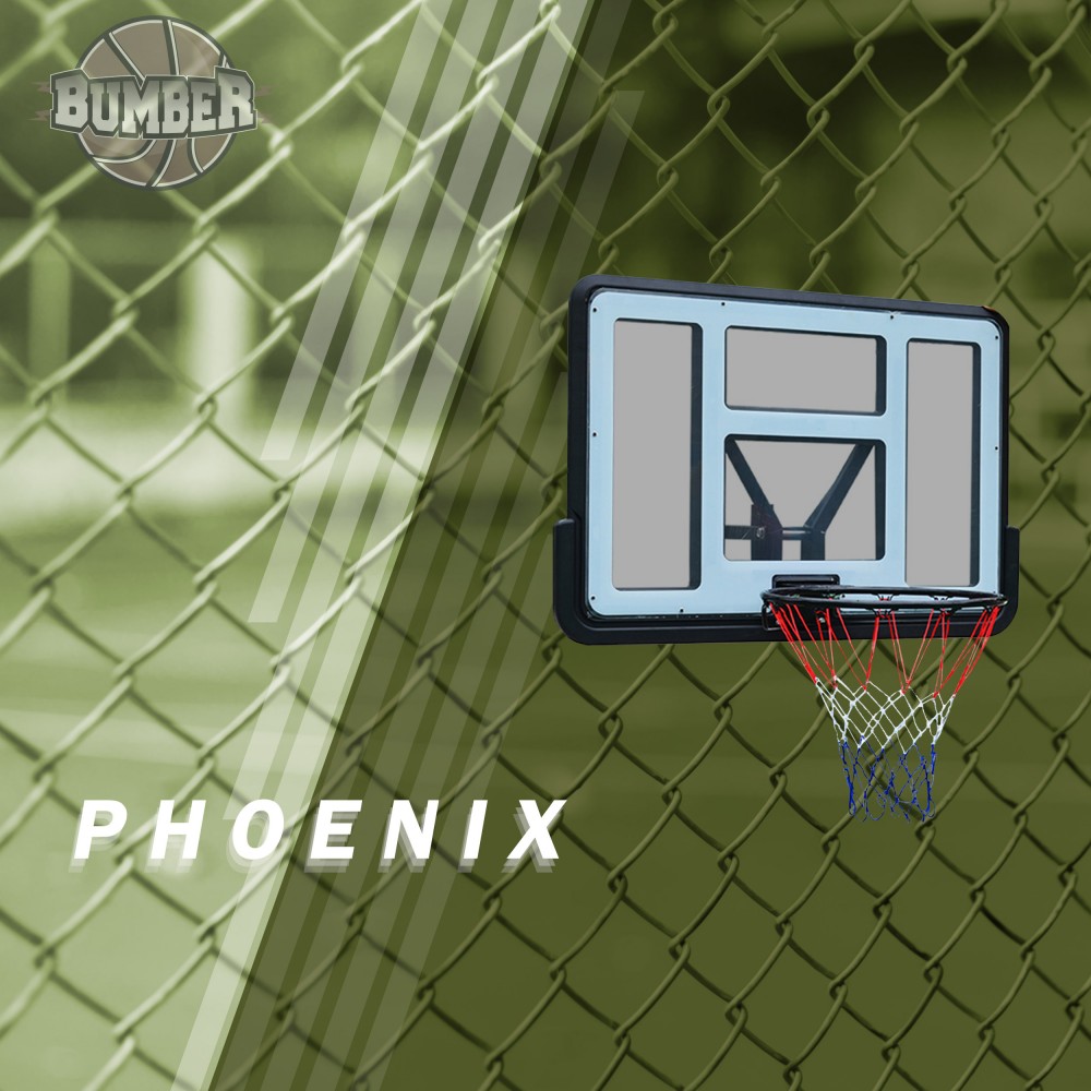 Panier de basket-ball portatif XL de 54 po avec panneau acrylique